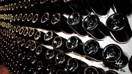 Cava bottles