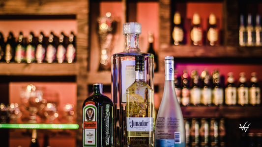 Four Assorted Liquor Bottles