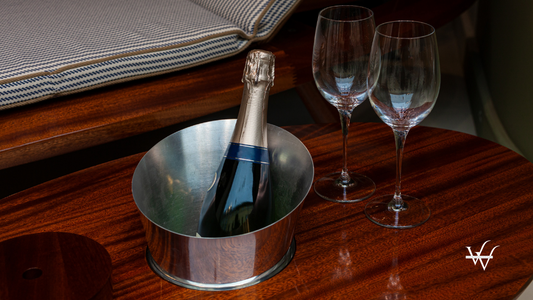 Italian Spumante Franciacorta in Ice Bucket