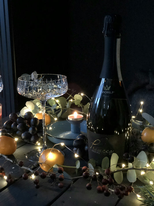 Italy Prosecco Sparkling Wine Bottle Glass