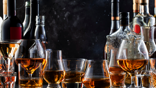 Strong Alcohol Drinks, Hard Liquors, Spirits and Distillates Ise