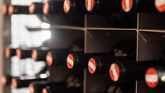Wine bottles with a red-white-red capsule Austrian Wine Carletto Photography