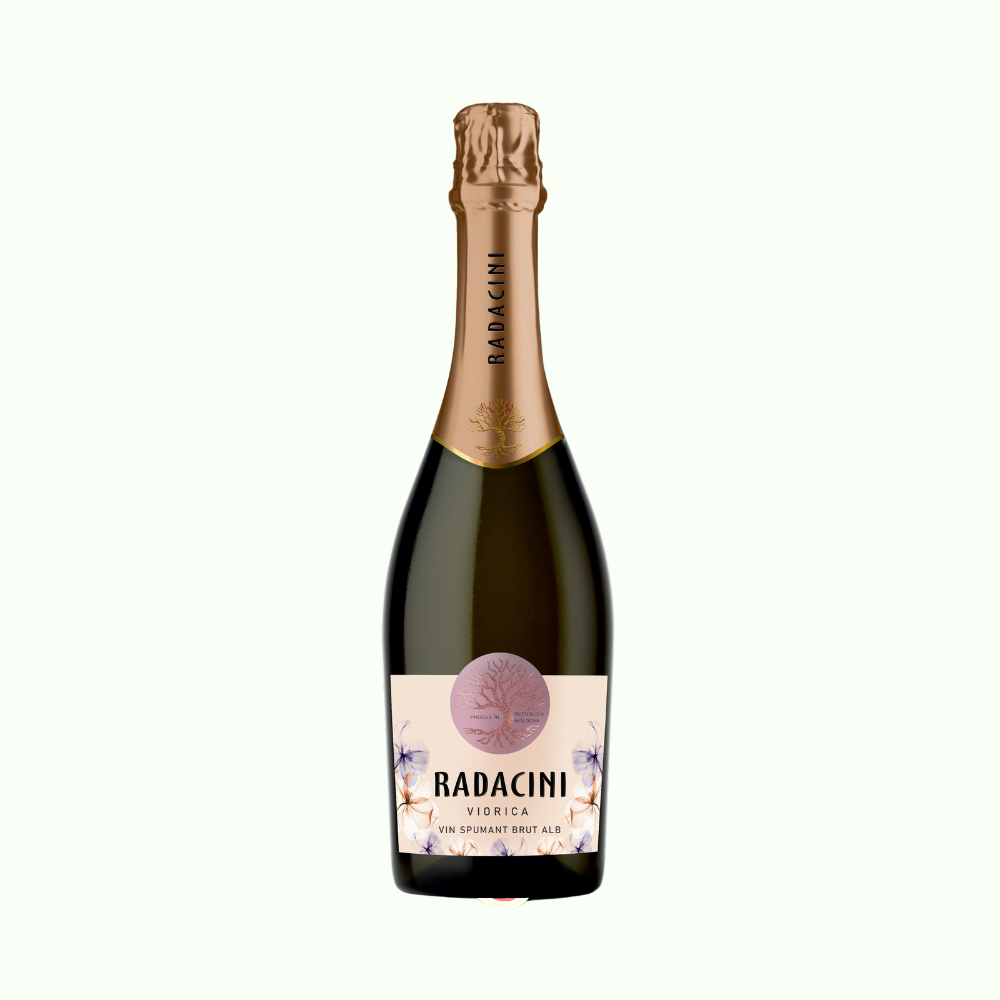 Radacini Charmat Sparkling Radacini Viorica Brut, white
