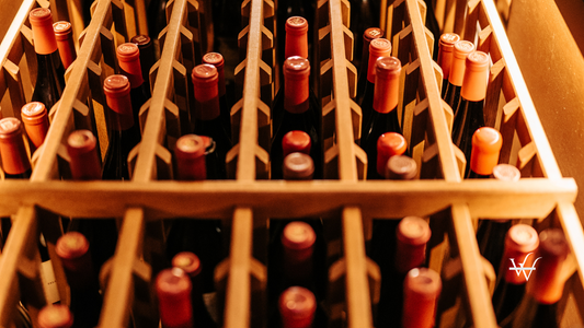 A_Stock_of_Wine_Bottles_in_a_Wooden_Box