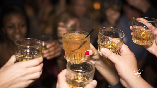 Friends Toasting Drinks