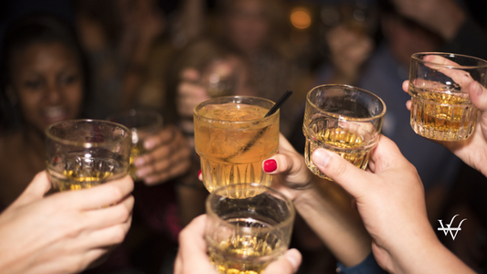 Friends Toasting Drinks
