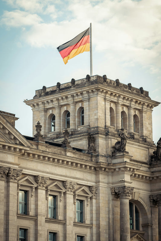 Germany Berlin Bundestag German Flag