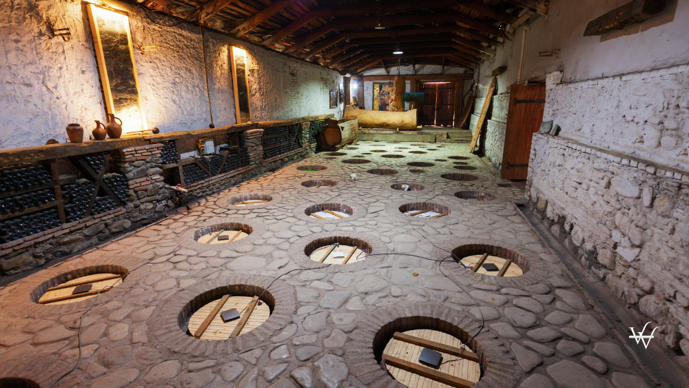 Kindzmarauli Corporation Winery in Kvareli, Kakheti