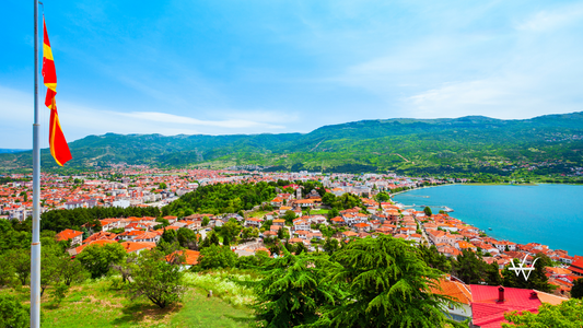 Lake Ohrid and Ohrid City, Macedonia
