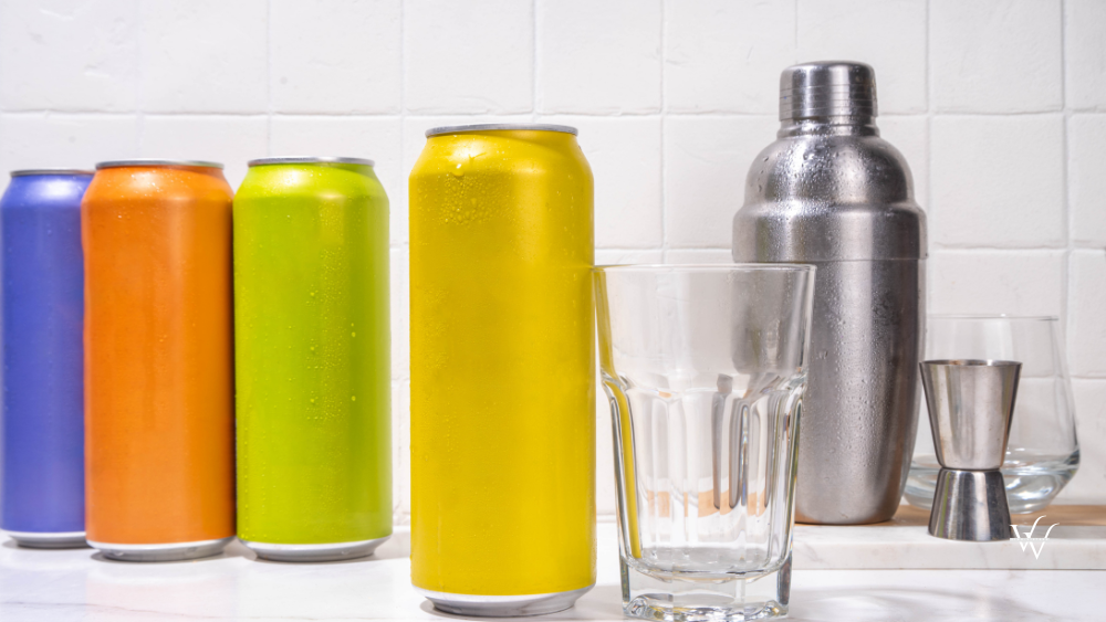 RTD Cocktail, Ready to Drink tin beverage