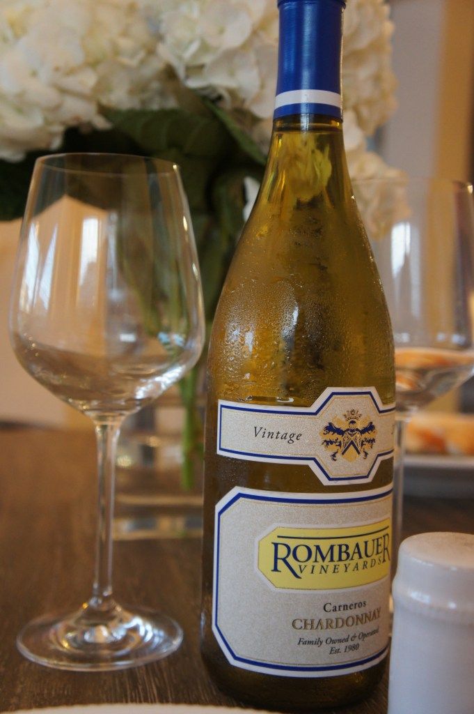 Rombauer Carneros Chardonnay Bottle Glass