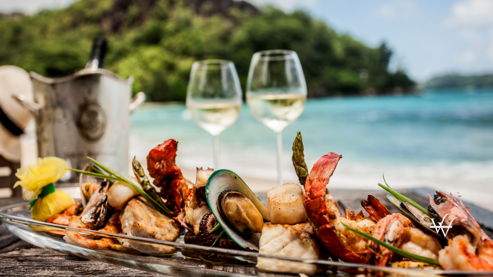 Seafood Lunch on the beach
