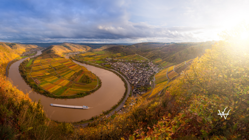 Sinuosity Moselle