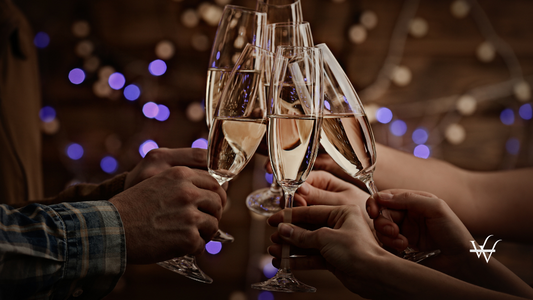 Toast of Champagne Drinks