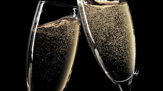 Two Champagne Glasses