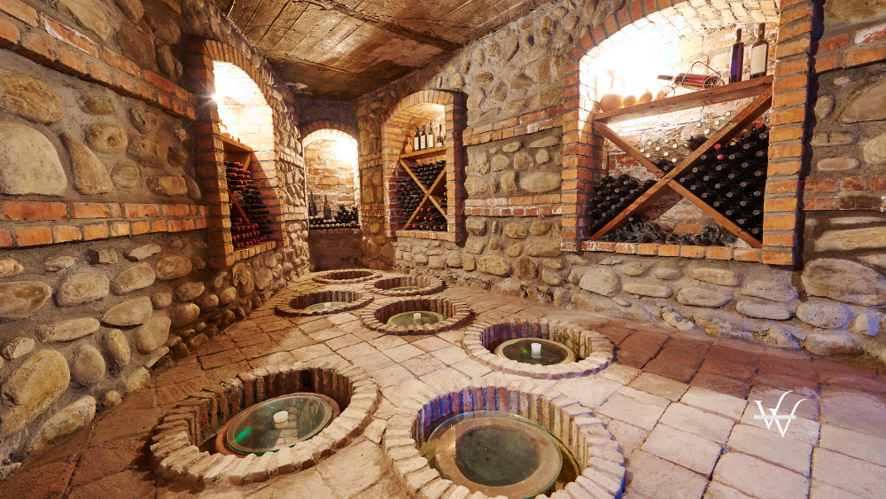 Underground Cellar for Storing Wine