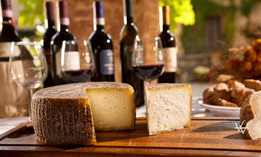 Wine And Cheese From Tuscany