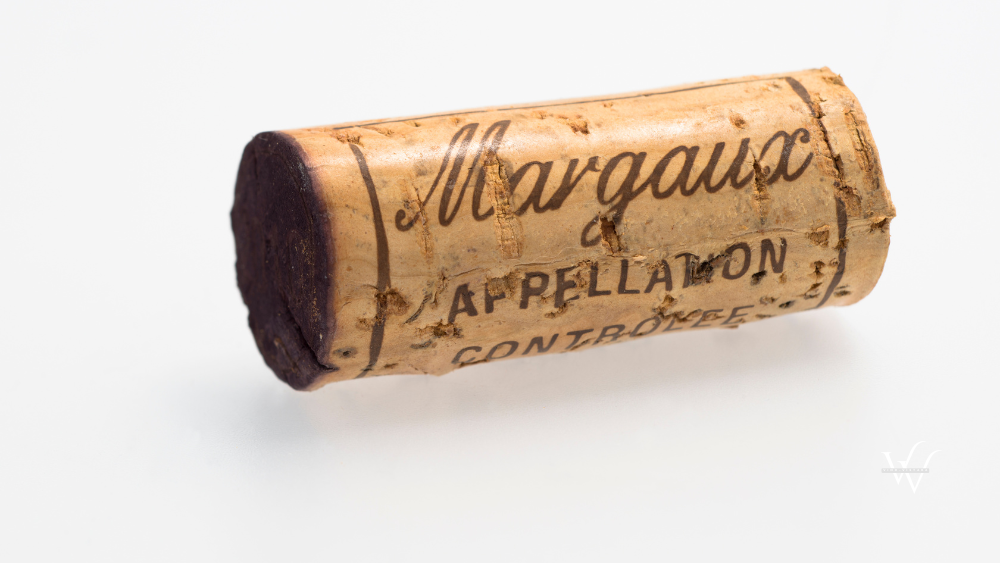 Wine cork Bordeaux Medoc Margaux