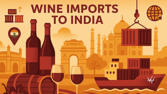 Wine imports to India