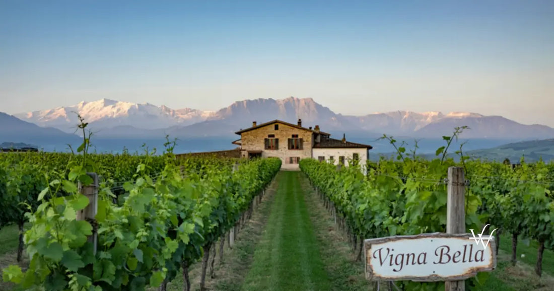 vigna bella winery in the italian alps