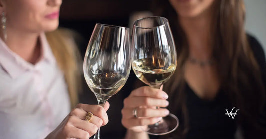 white wine toast